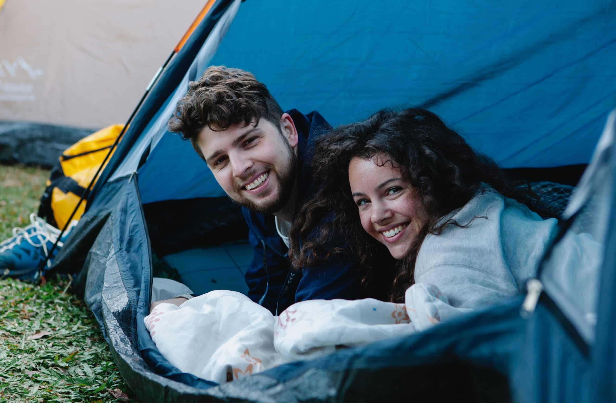Næste destination: campingpladsen!